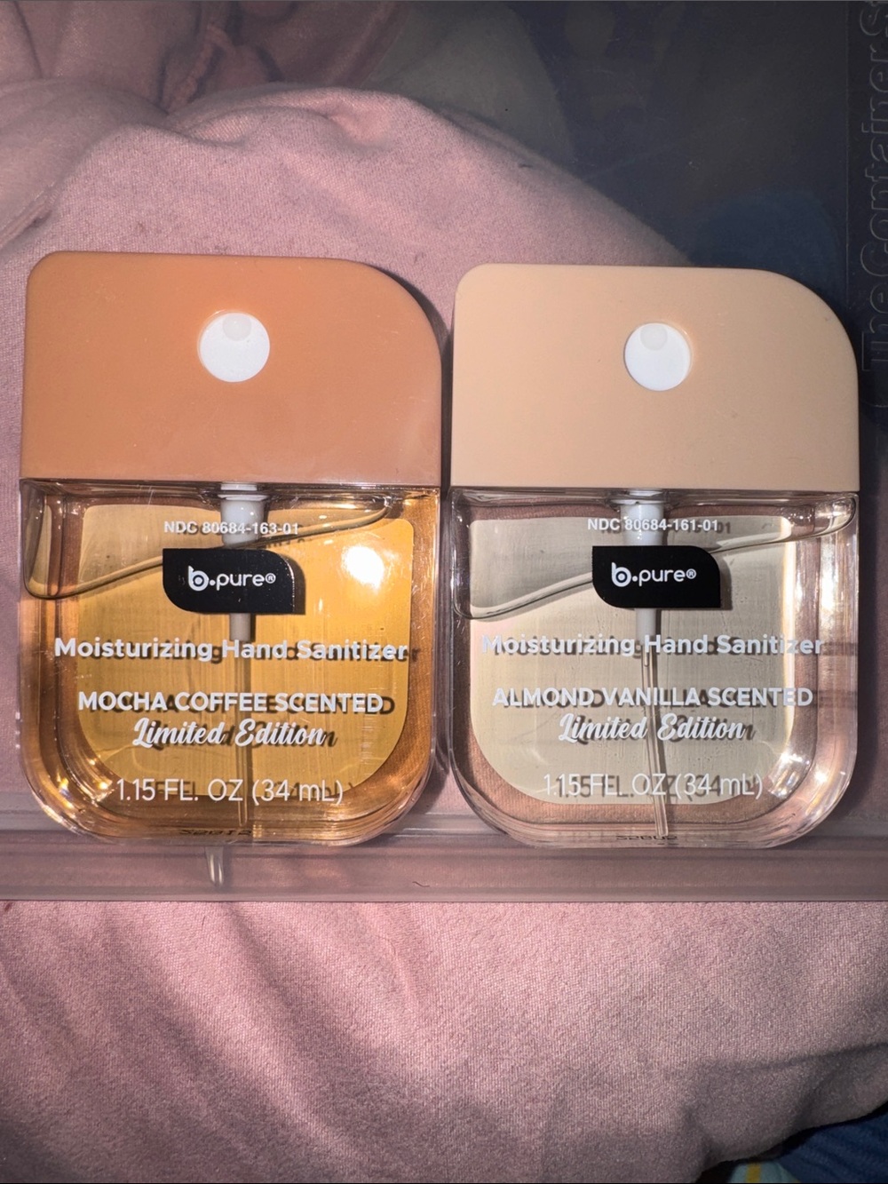 Moisturizing Hand Sanitizer - Almond Vanilla & Mocha Coffee (Limited Edition)
